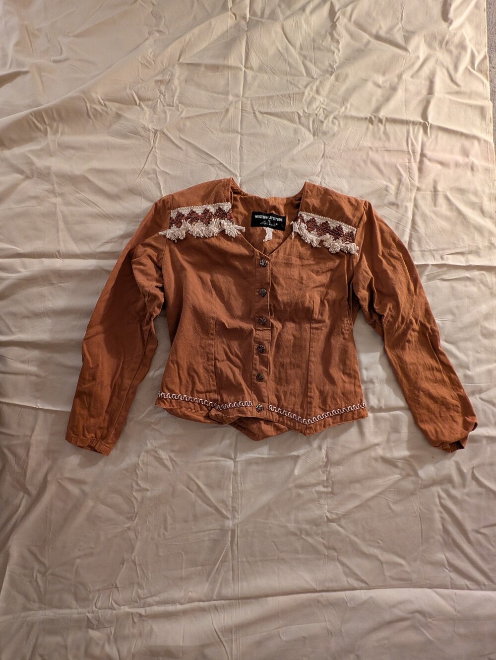 Women's Vintage Western Top